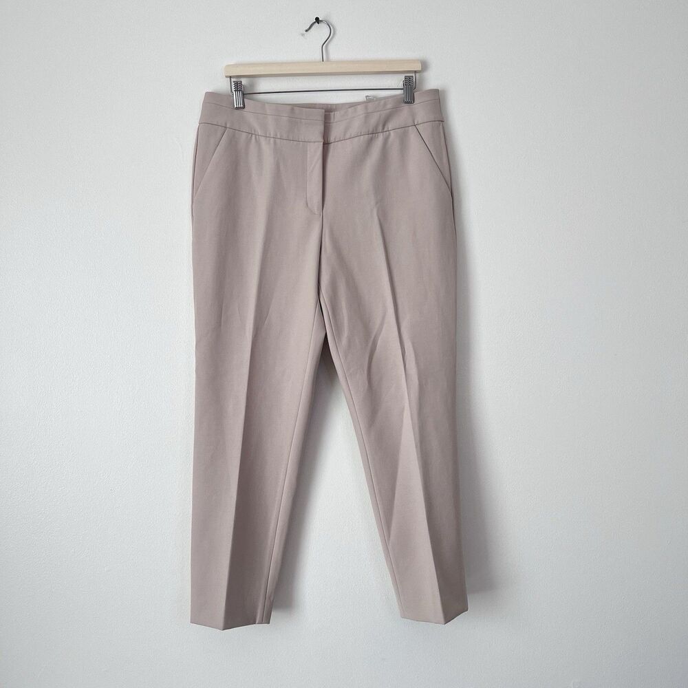 Chico’s So Slimming Slim Leg Pants 2R US 12R NEW Biscotti Stretch Ankle Career - Picture 2 of 10